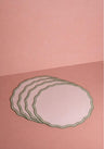 Smart Green Trim Placemats - Set of 4