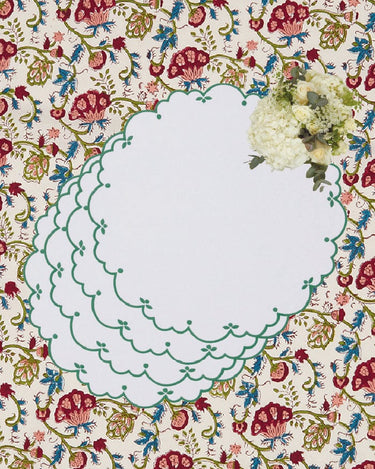 Placemats Sweet Greens Round Placemats - Set of 4