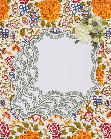 Placemats Tabitha Green Wreath Placemats - Set of 4