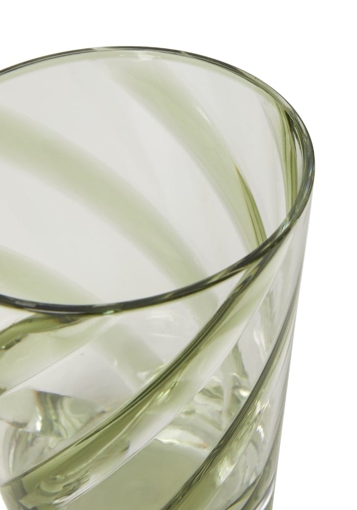 Poolside Gossip - Green Tumbler x 6 - Casa by Josephine Jenno