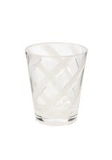 Poolside Gossip - Translucent White Palm Springs Tumbler x 6 - Casa by Josephine Jenno