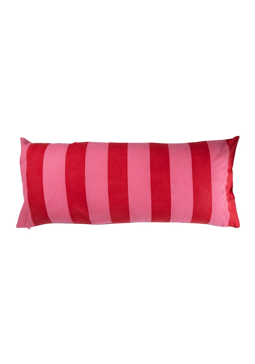 Poppy Raspberry Cabana Stripe Long Lumbar Cushion Cover - Casa by Josephine Jenno