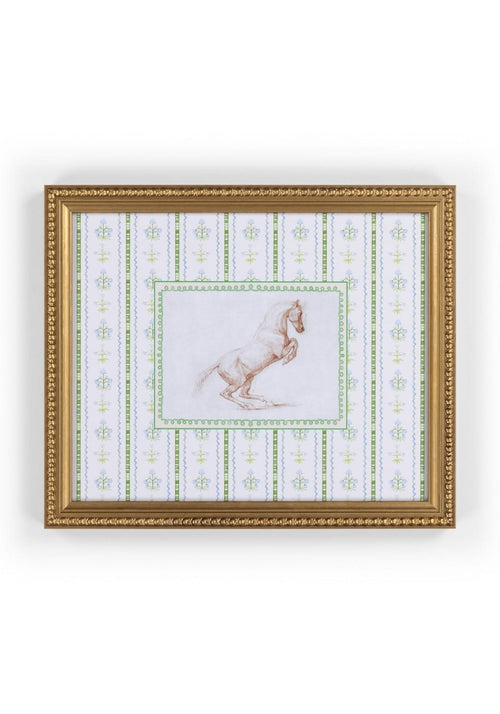 Prancing Beauty Framed Print – Perfect for Nursery & Children’s Rooms