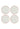 Pretty in Pink Scalloped Plates - Set of 4 Side Plates - Casa by Josephine Jenno