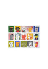 Art Cats by Nia Gould - 1,000 piece premium puzzle