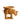 Rattan Elephant Side Table - Casa by Josephine Jenno