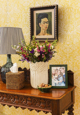 Rattan Tissue Box Cover - Brown - Casa by Josephine Jenno