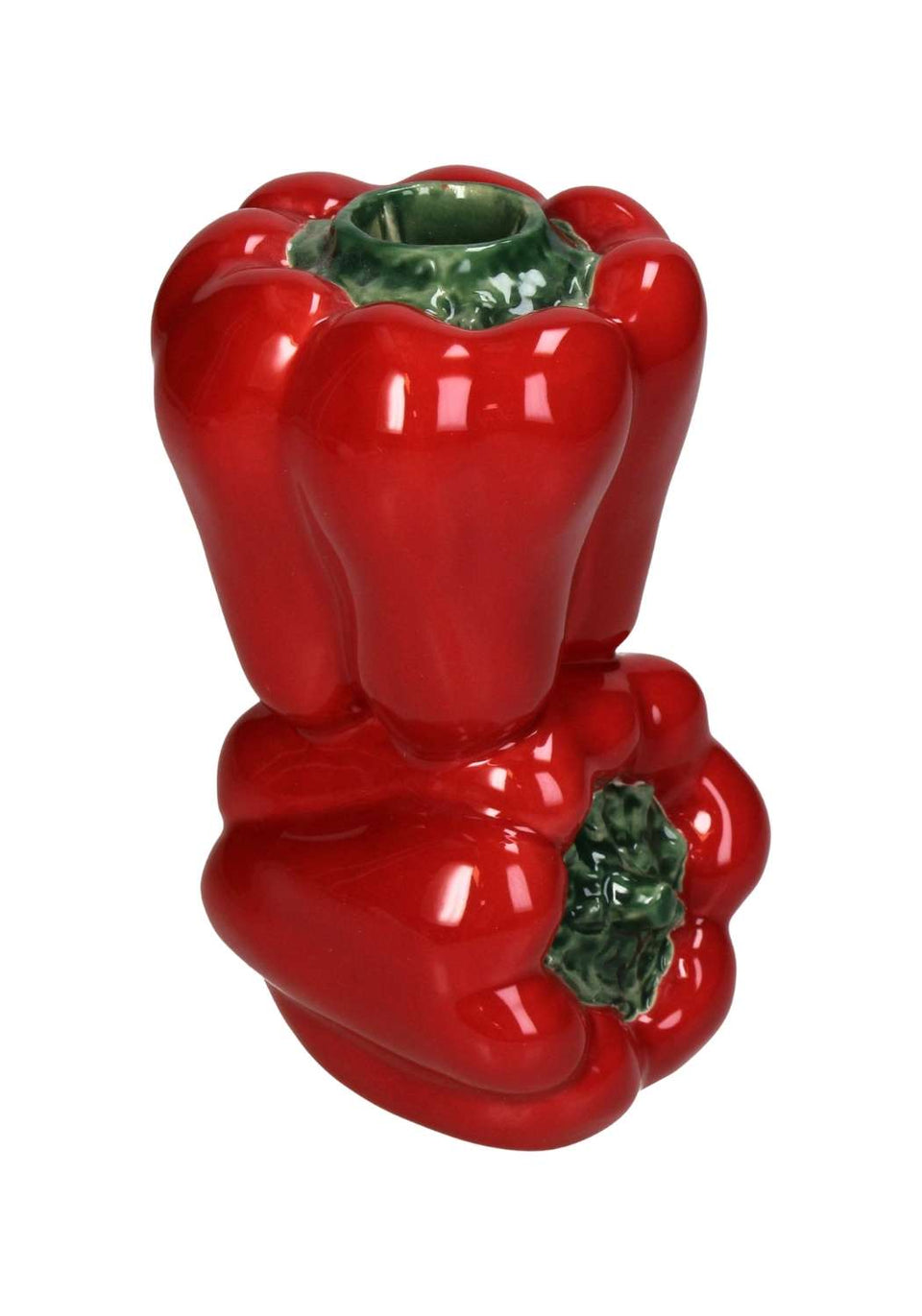 Red Bell Peppers Candle Holder - Casa by Josephine Jenno