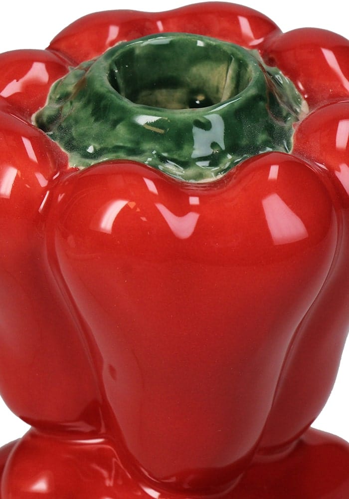 Red Bell Peppers Candle Holder - Casa by Josephine Jenno