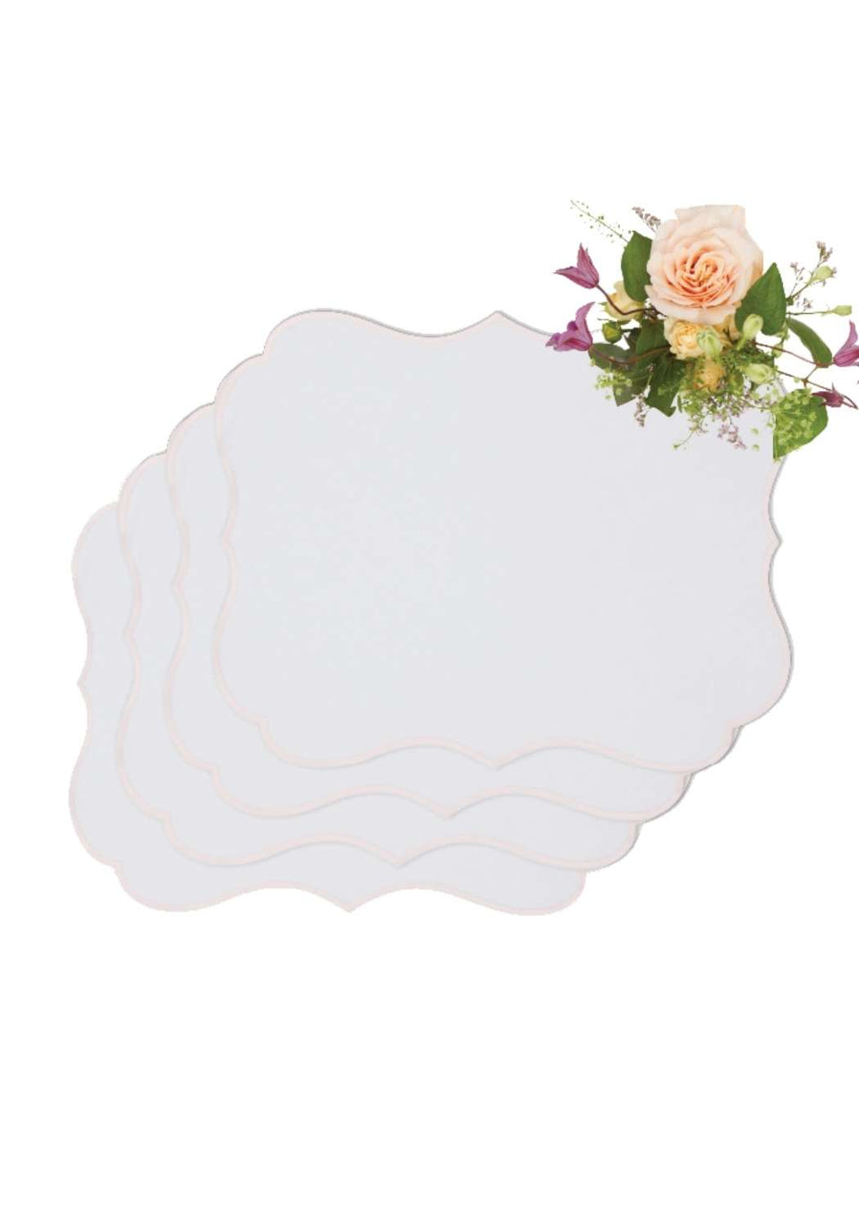 Rosa Pink Placemats - Set of 4 - Casa by Josephine Jenno