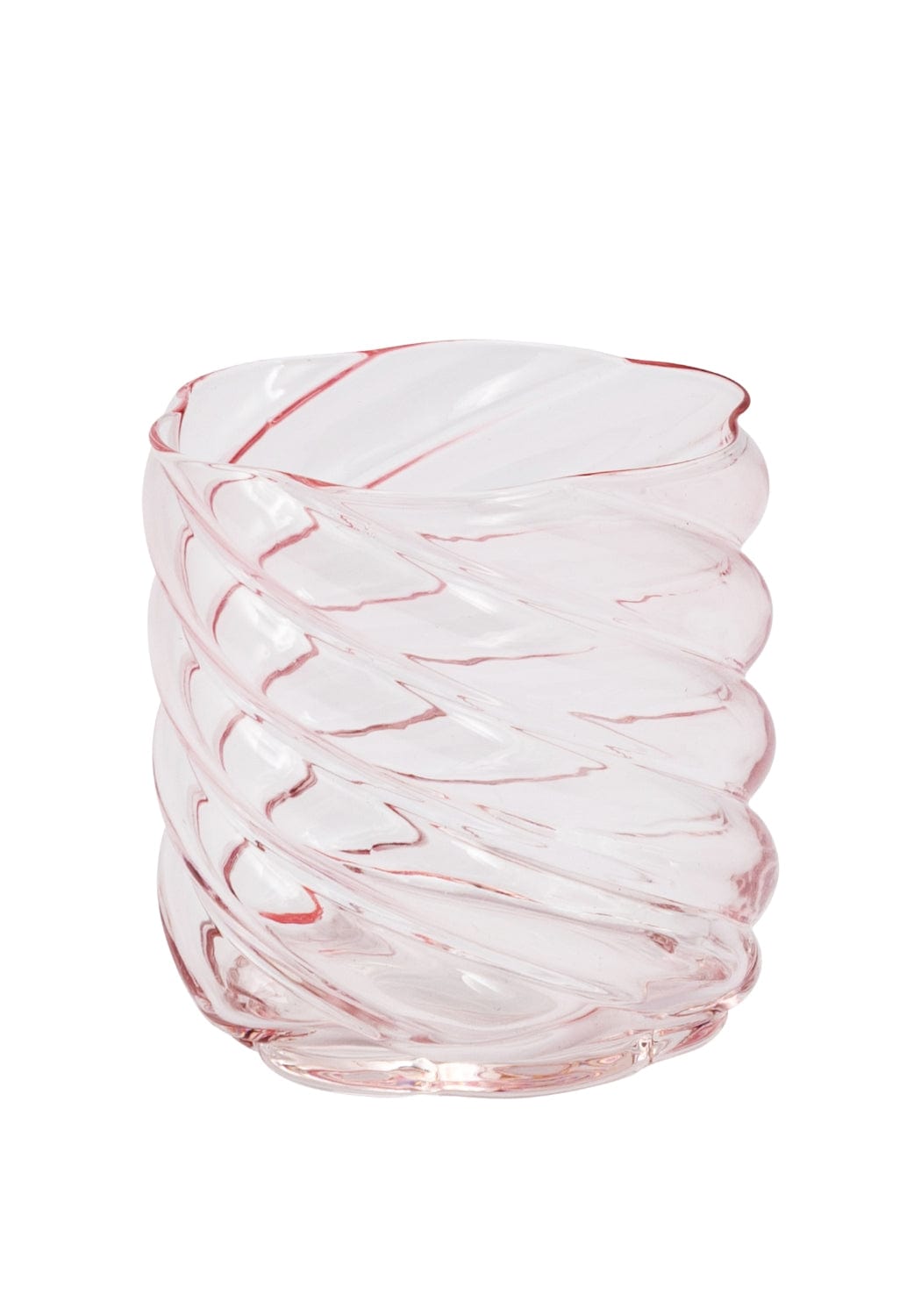 Rosé Swirl Tumblers - Set of 6 - Casa by Josephine Jenno