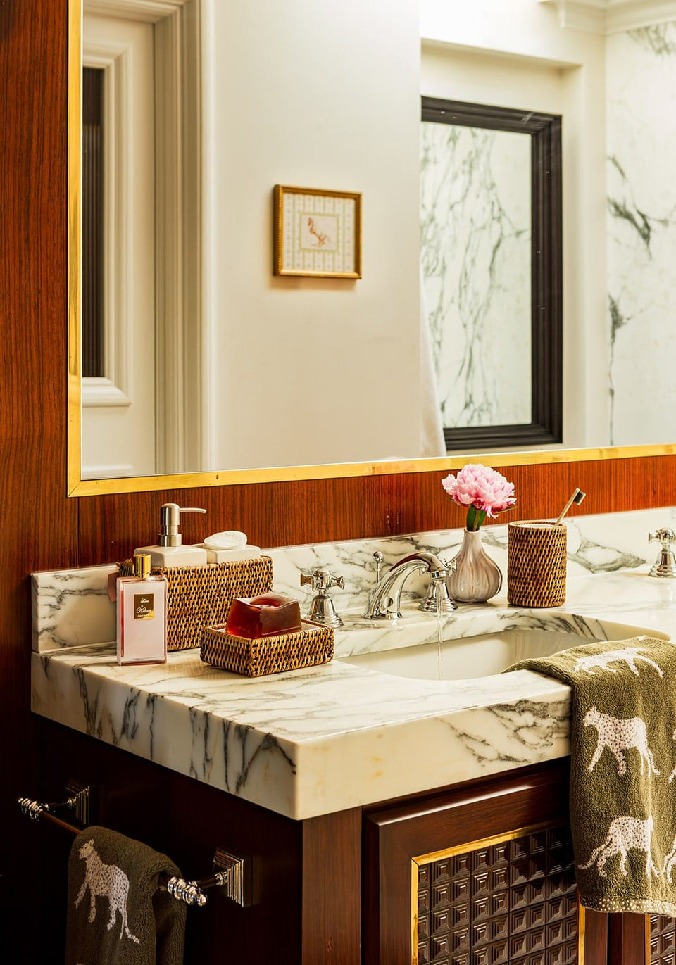 Rosie's Suds and Style Rattan Soap Dish - Casa by Josephine Jenno