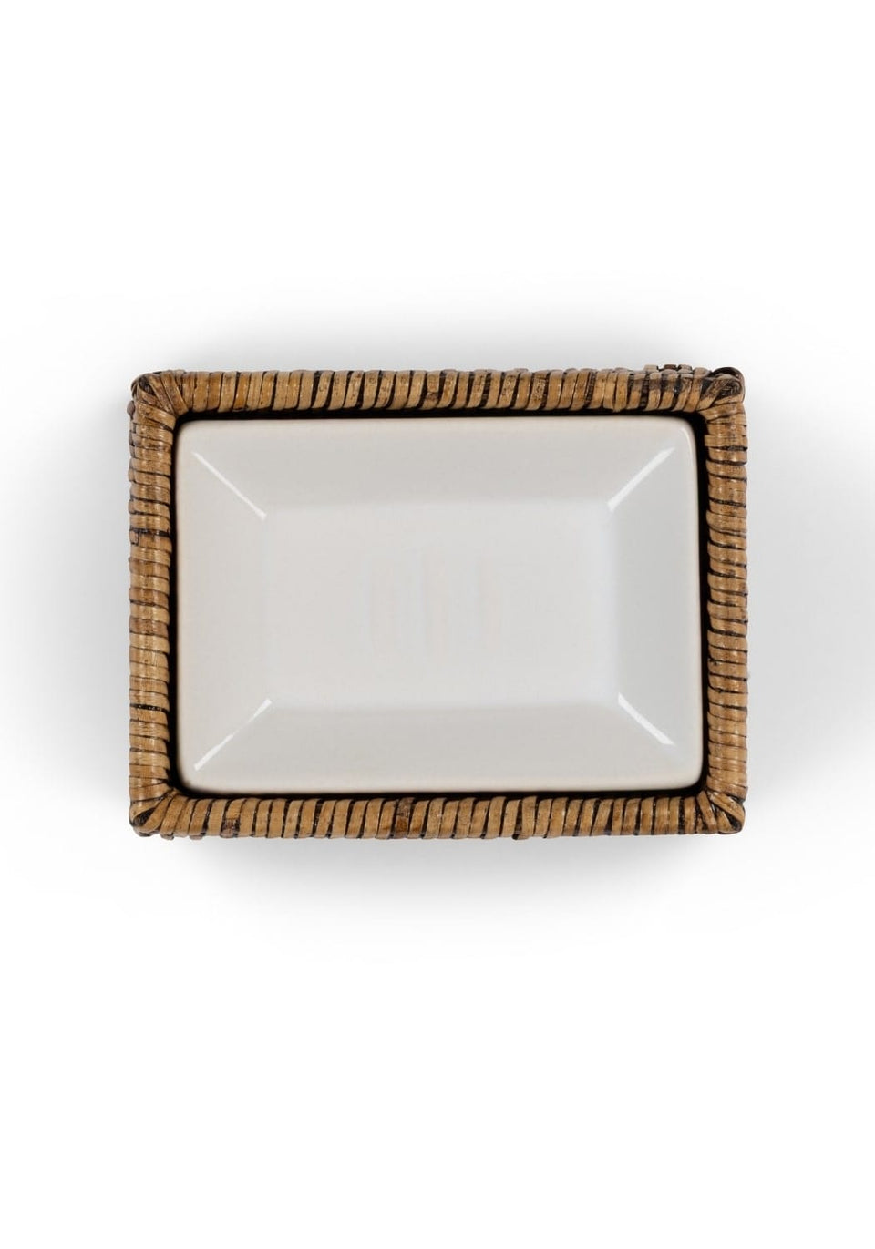 Rosie's Suds and Style Rattan Soap Dish - Casa by Josephine Jenno
