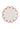 Rosy Red Scalloped Lunch Plate - Set of 4 - Casa by Josephine Jenno