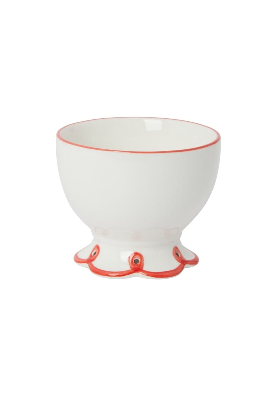 Rosy Red Scalloped Set