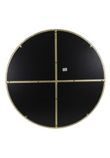 Round Gold Living Room Mirror - Casa by Josephine Jenno