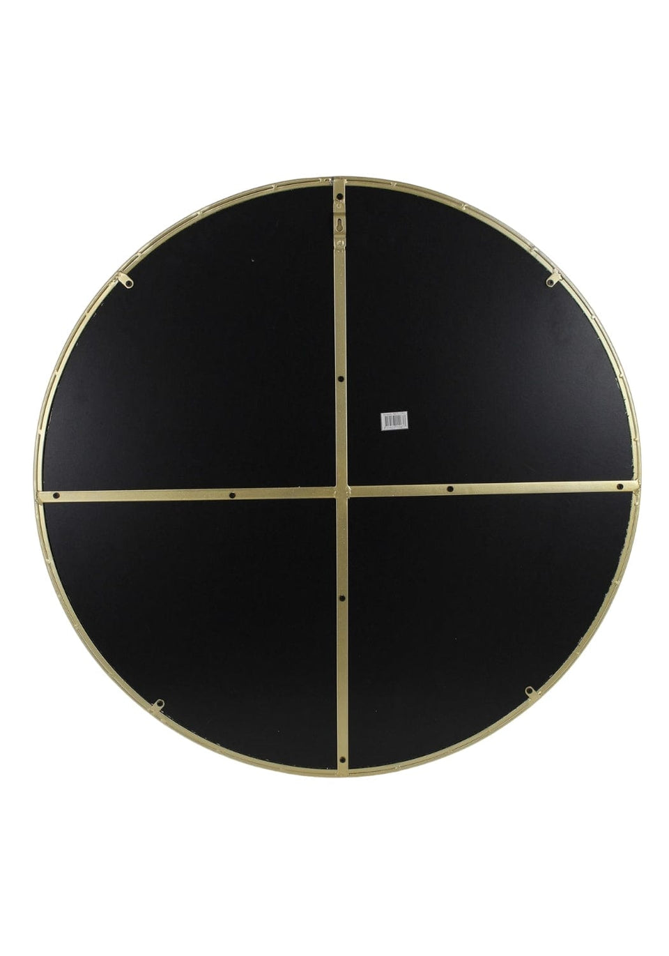 Round Gold Living Room Mirror - Casa by Josephine Jenno