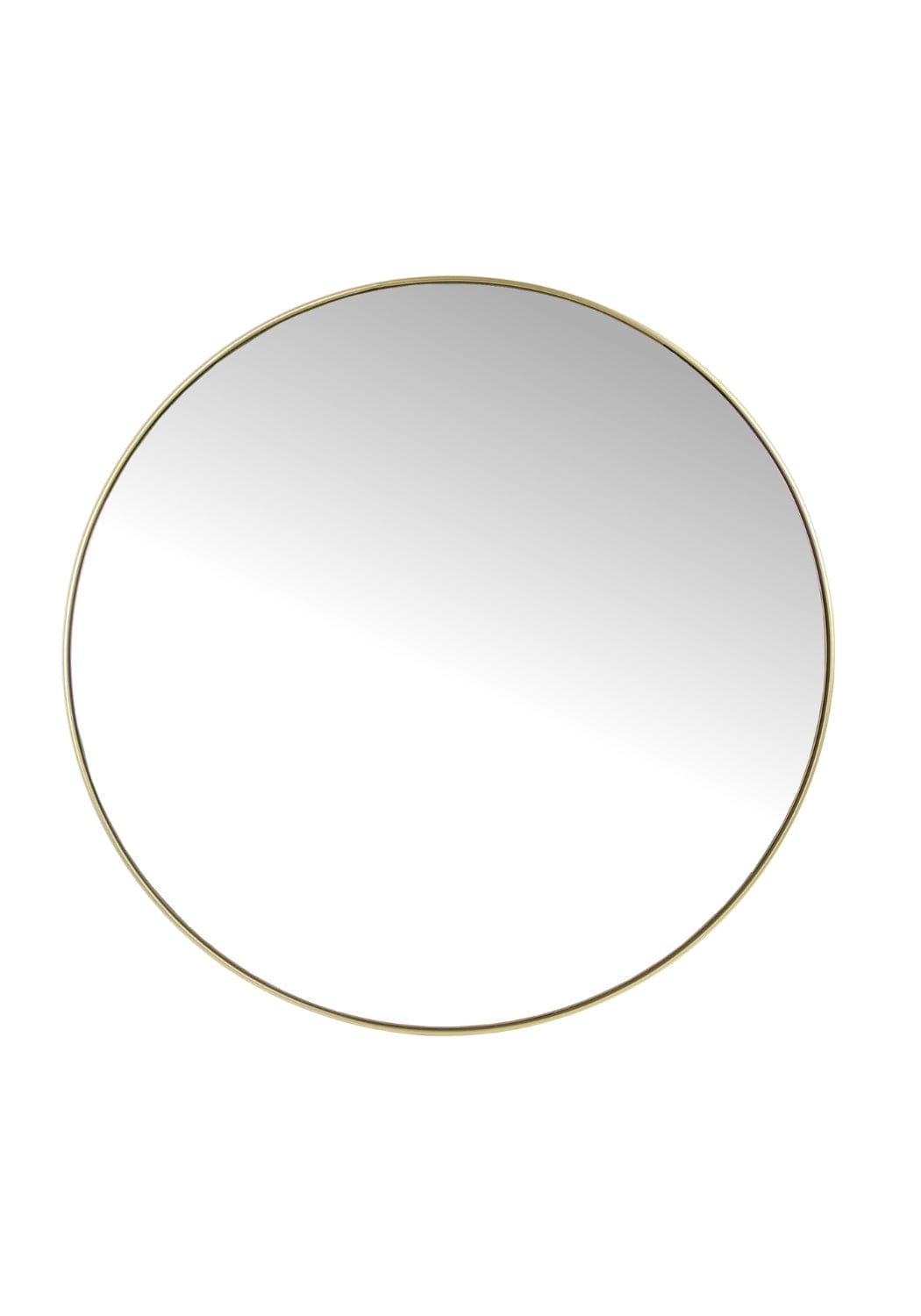 Round Gold Living Room Mirror - Casa by Josephine Jenno