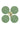 Round & Round Rattan Charger Green - Set of 4 - Casa by Josephine Jenno