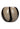 Rounded Striped Two Toned Brown Vase - Casa by Josephine Jenno