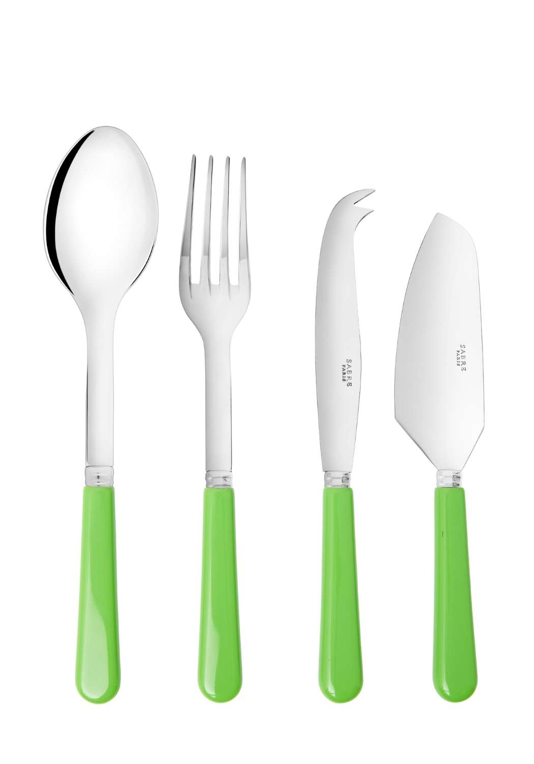 Salad and Cheese? Yes Please - Lime Green Serving Set - Casa by Josephine Jenno