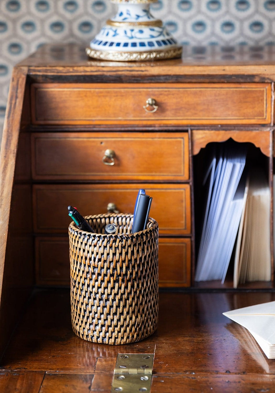 Savannah Pen Pot / Bottle Holder - Brown - Casa by Josephine Jenno