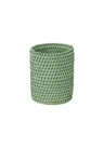 Savannah Rattan Bottle Holder - Green