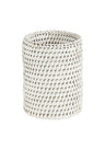 Savannah Rattan Bottle Holder - White