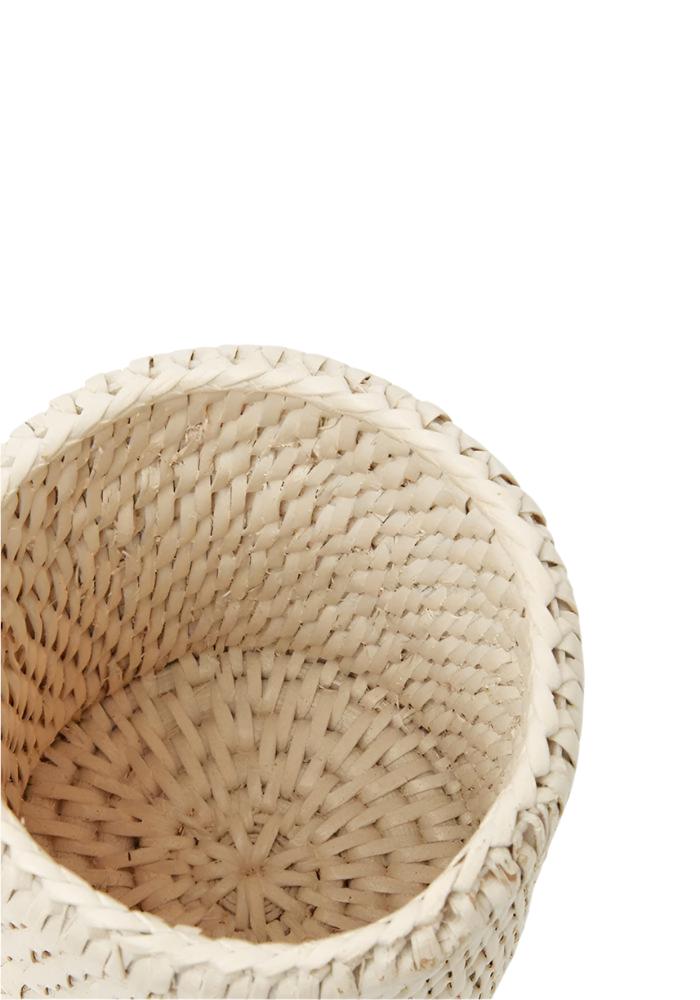 Savannah Rattan Wine Bottle Holder - Sand Colour - Casa by Josephine Jenno