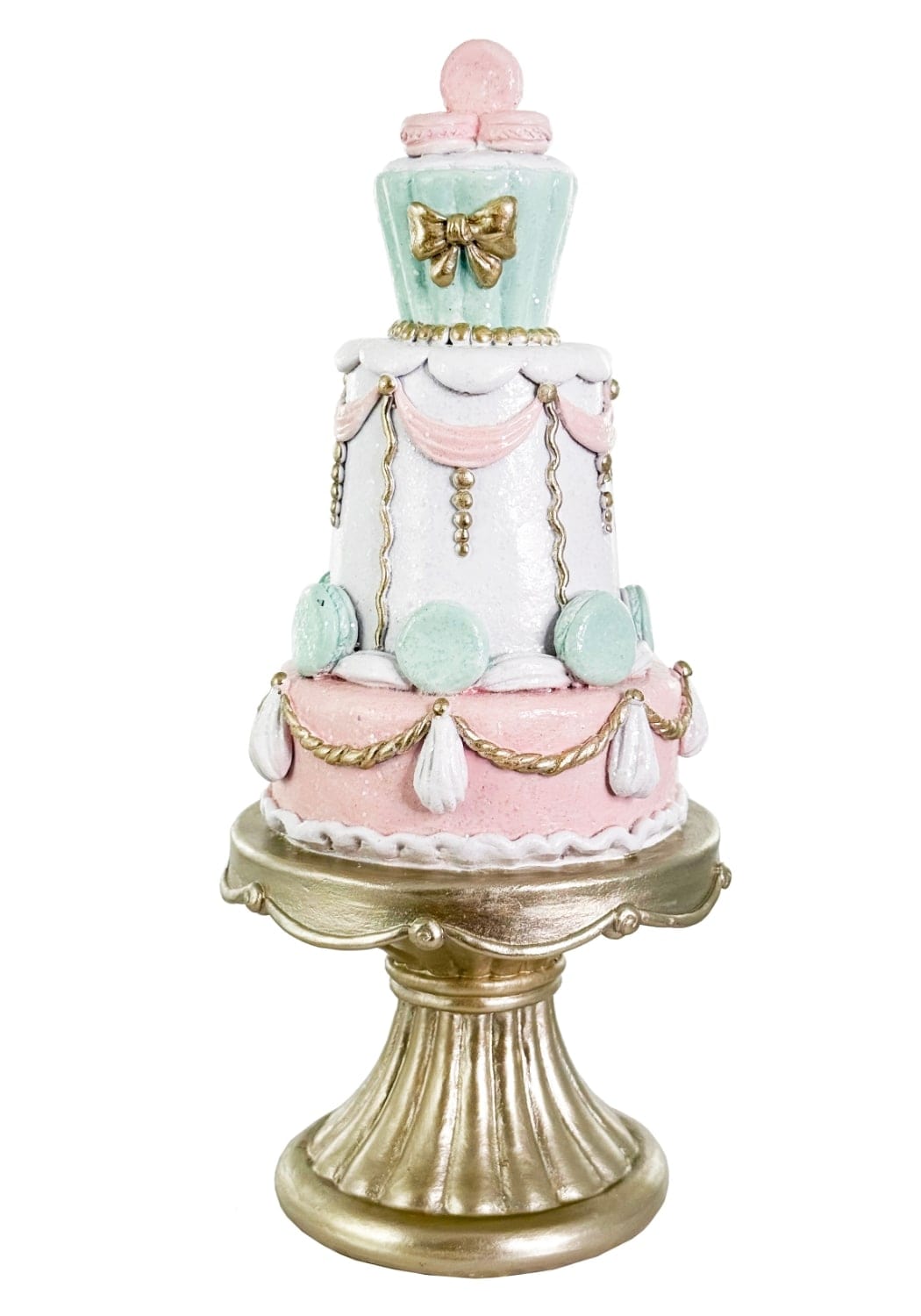Deck the Halls with Macarons: Pink, White & Mint Holiday Tree