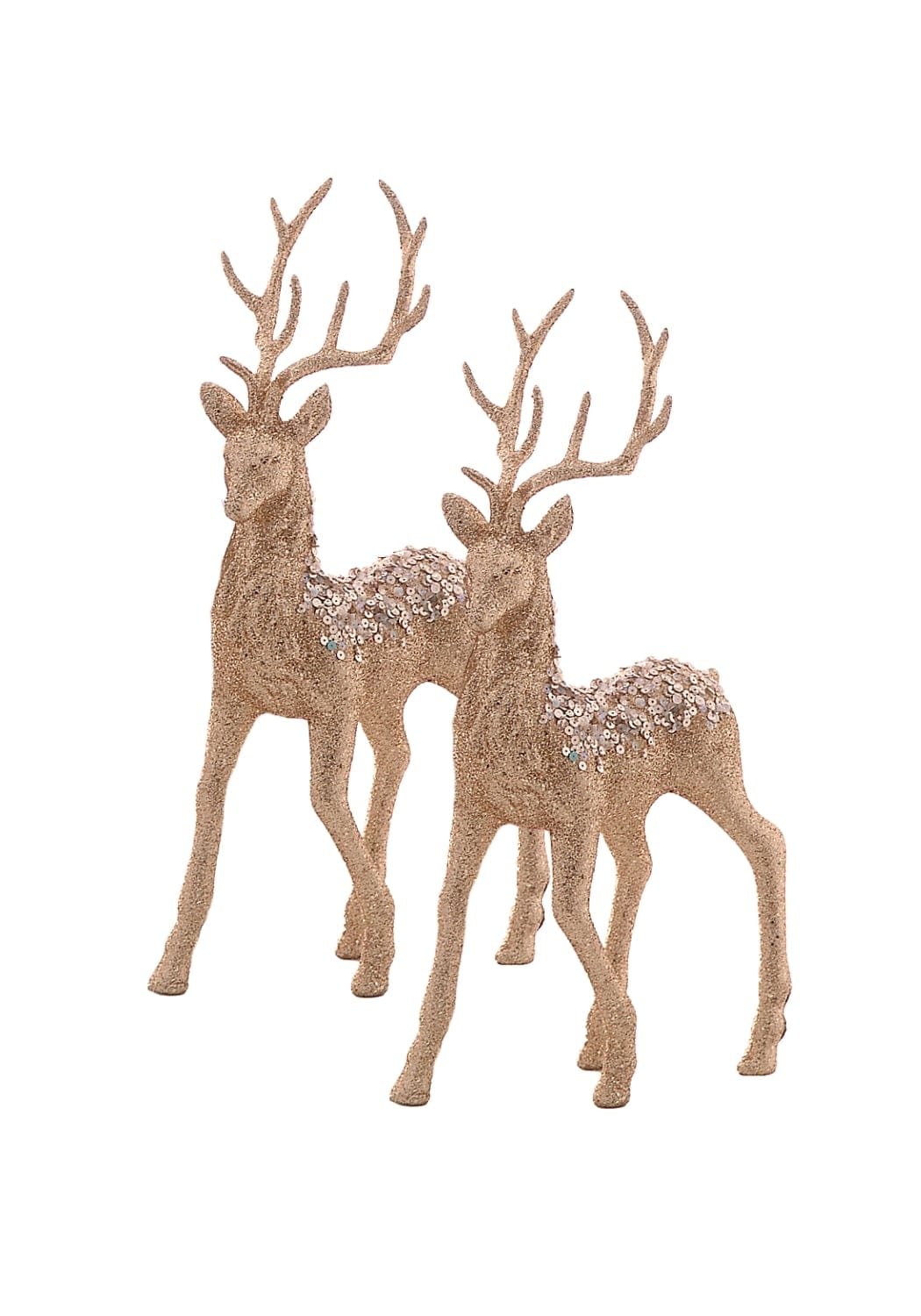 Golden Grace: Champagne Gold Deer