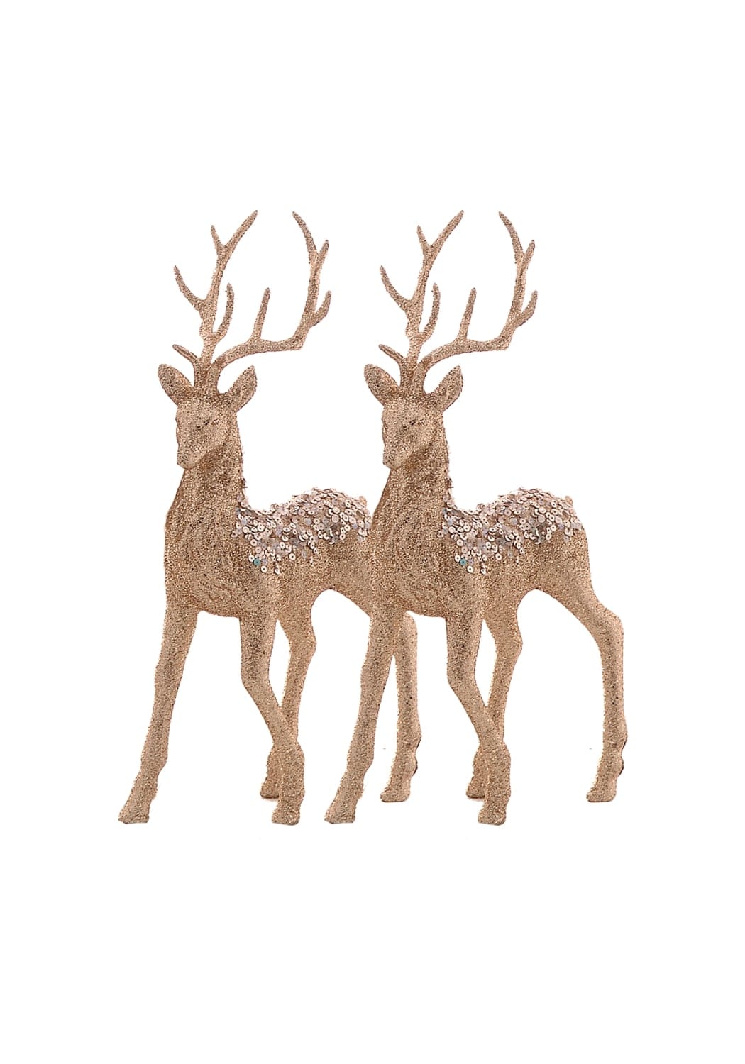Golden Grace: Champagne Gold Deer
