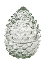 Seraphina Frosted Glass Pine Cone Set x 3 - Casa by Josephine Jenno