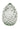 Seraphina Frosted Glass Pine Cone Set x 3 - Casa by Josephine Jenno