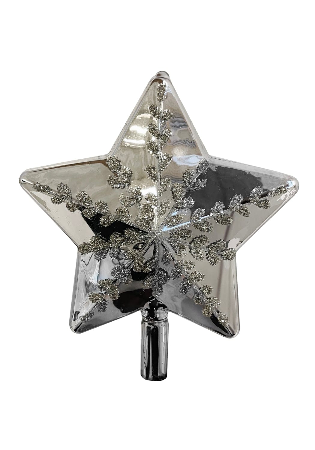 Seraphina Silver Star Tree Topper