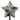 Seraphina Silver Star Tree Topper