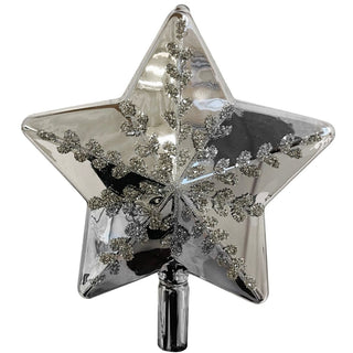 Seraphina Silver Star Tree Topper