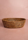 Mayfair Rattan Hold All Basket in Brown Colour