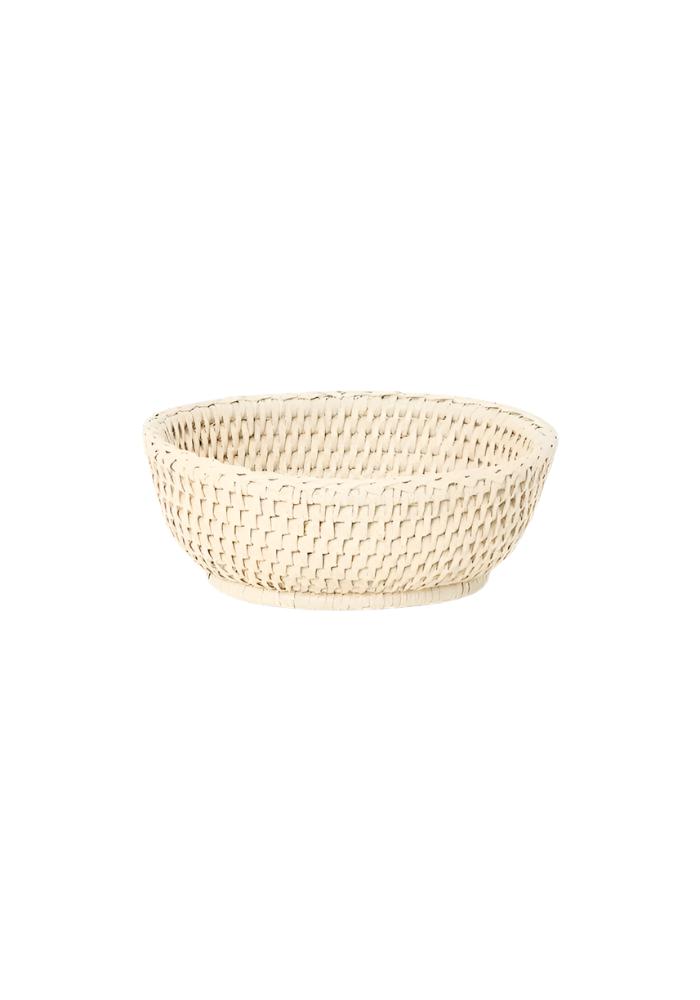 Serving Piece Mayfair Trinket Tray Hold All Basket in Sand Colour