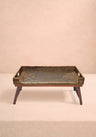 Rattan Breakfast Tray - Brown