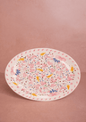 Springtime Meadow Oval Serving Plate