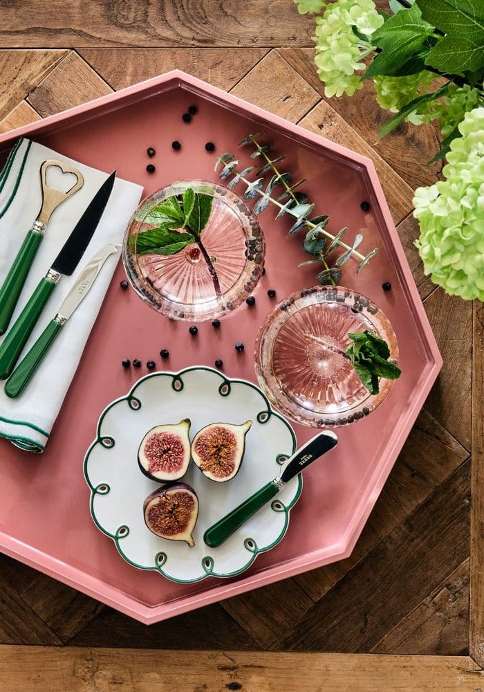 Ursula's Favourite Medium Octagon Tray - Pink