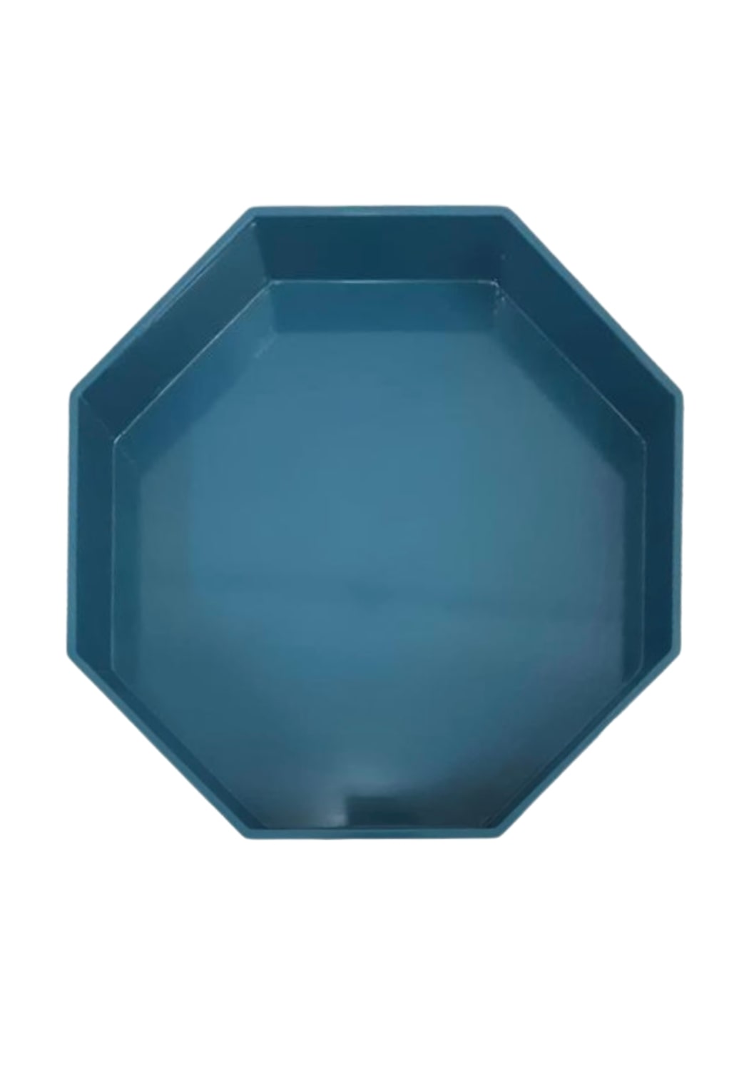 Ursula's Favourite small Octagon Tray - Lagoon