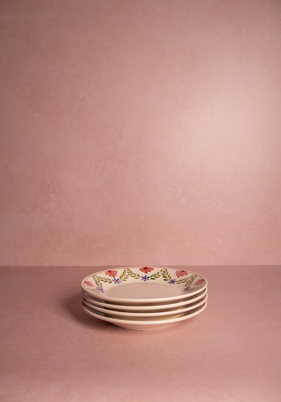 Camilla Side Plate, Green Garland