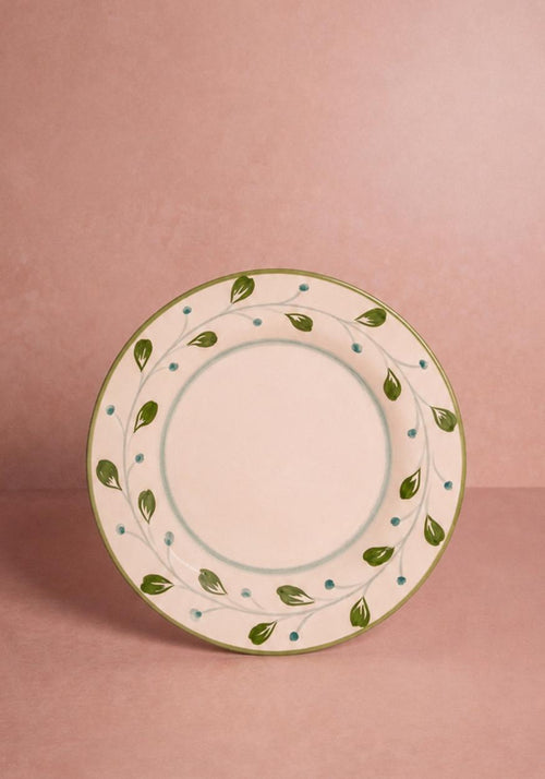 Cordelia Side Plate, Green Set of 4