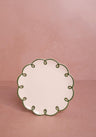 Glorious Green Scalloped Side Plates - Set of 4