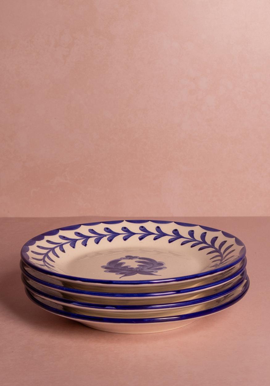 Side Plate Pandora Side Plate, Cobalt Blue Set of 4