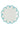 Sky Blue Scalloped Lunch Plate - Set of 4 - Casa by Josephine Jenno