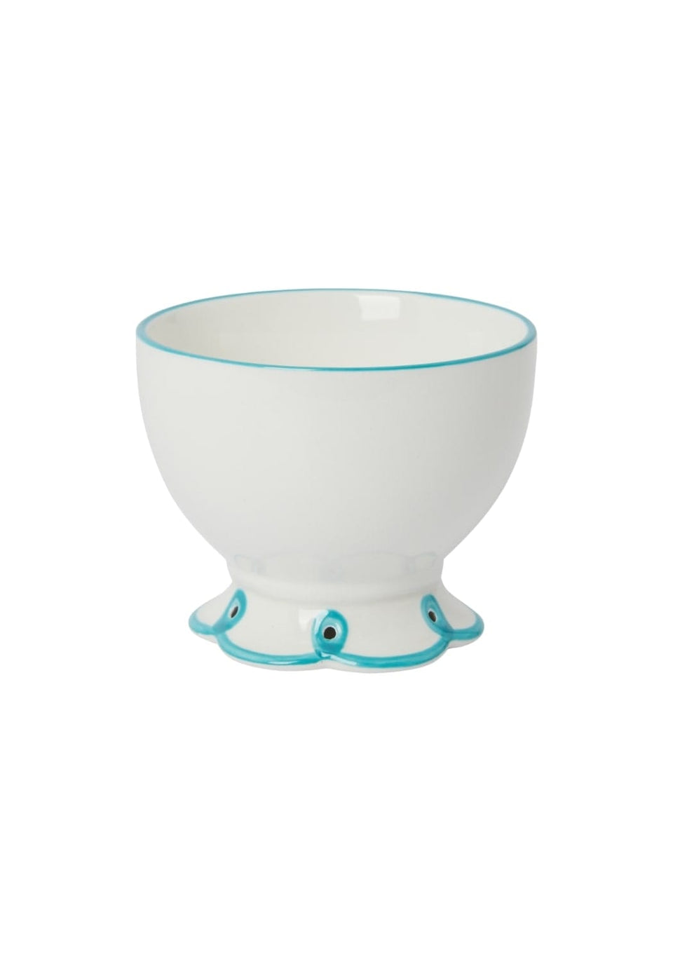 Sky Blue Scalloped Set