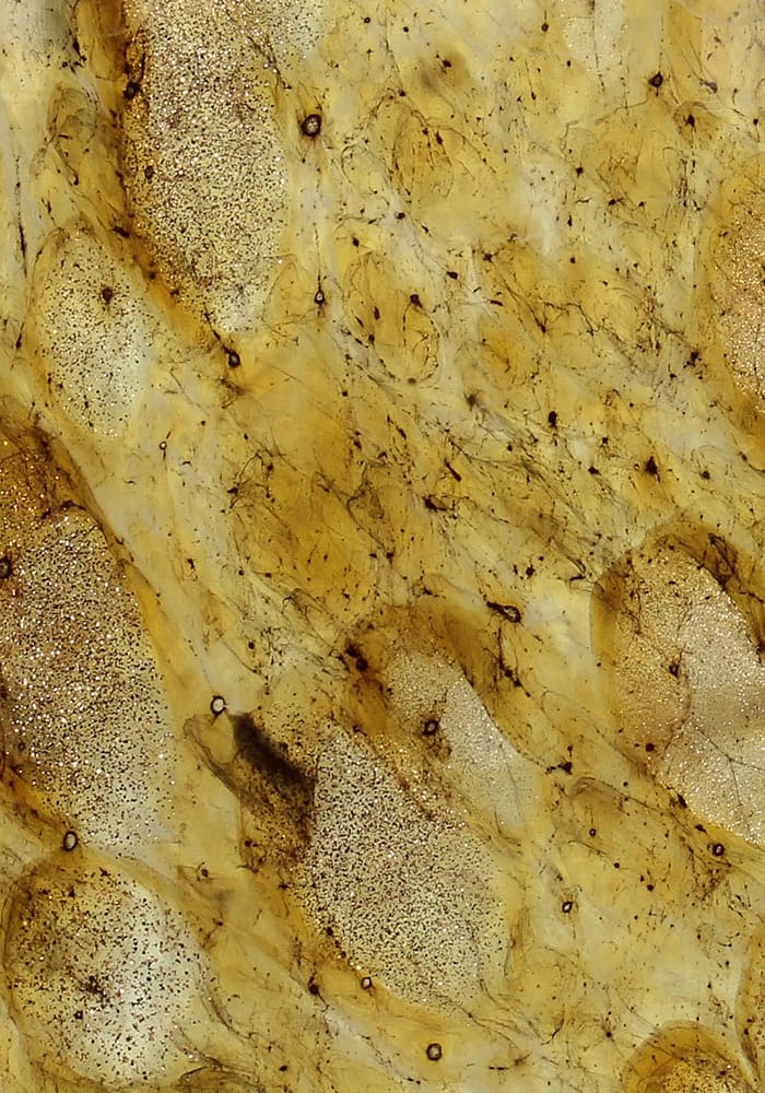 Spotted Yellow Glass Vase - Casa by Josephine Jenno